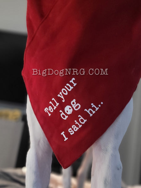 The Dog Thneed! 4in1 Bandana/Snood/Collar Cover/Drool bib