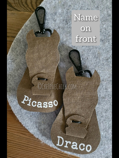 Add emergency info (one name & number) to the Heart Horse Tag